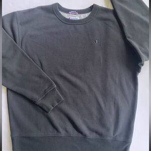 Champion Crewneck Black Large